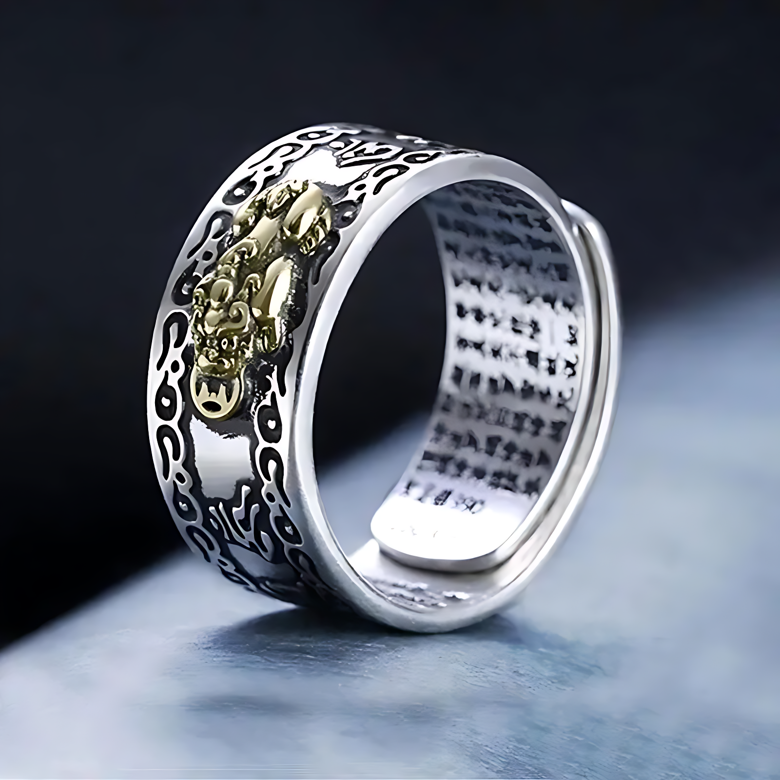 Bague Avec Gravure Intérieur