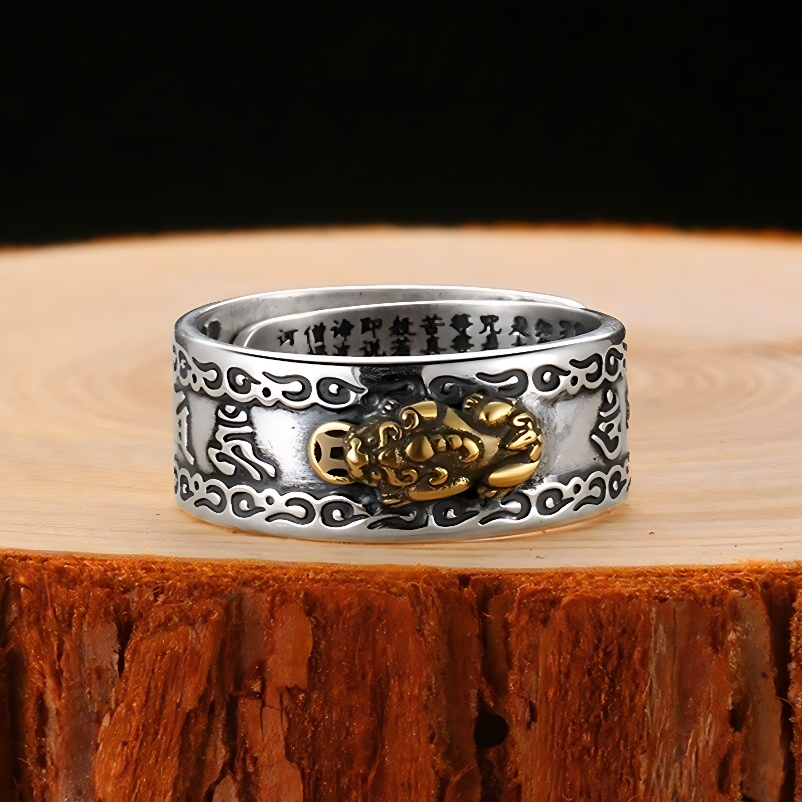 Bague Avec Gravure Intérieur - Hiragana / Ressérable