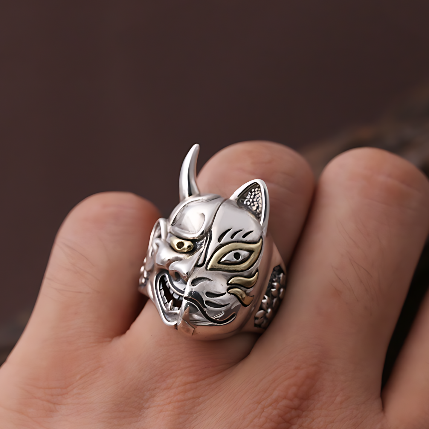 Bague Démon Japonais