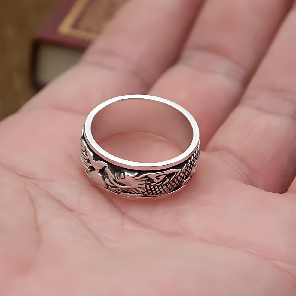Bague Dragon Argent