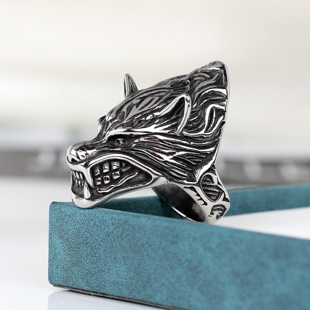 Bague Loup en Argent ’Matsue’