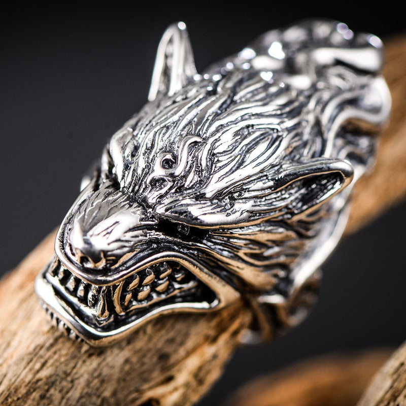 Bague Loup en Argent ’Matsue’