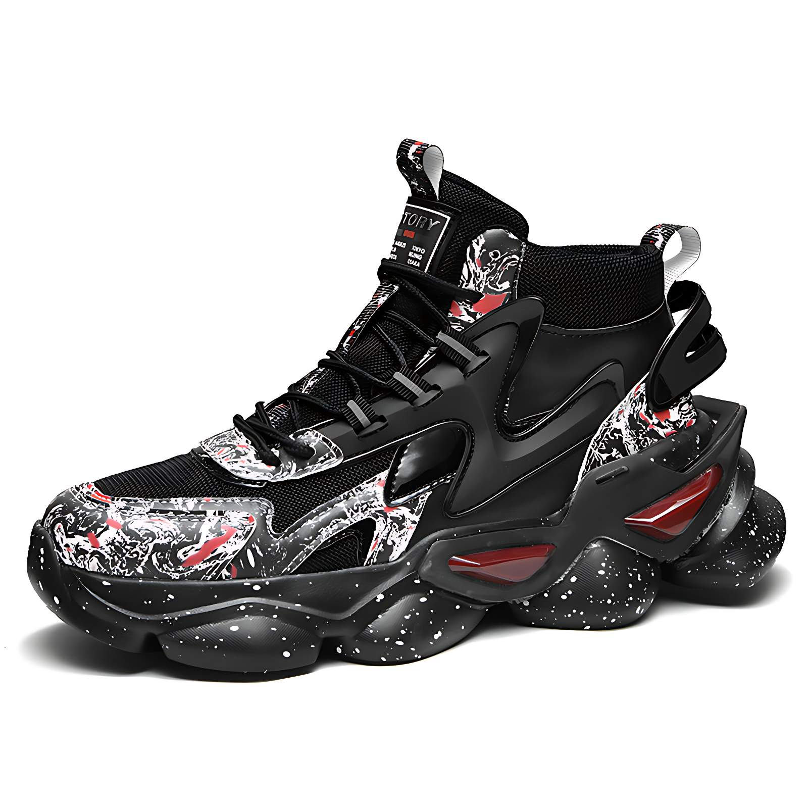 Basket Montante Multicolore - Noir / 39