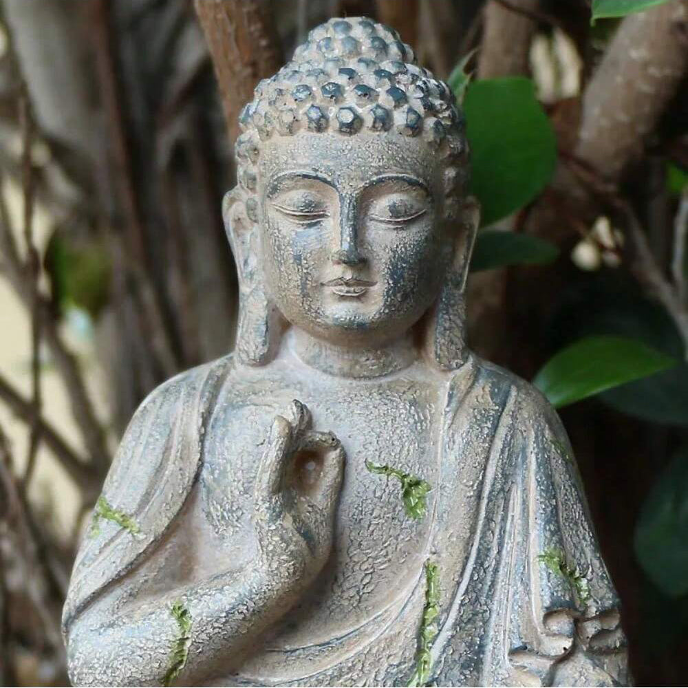 Bouddha japonais statue - 18 X 11 cm