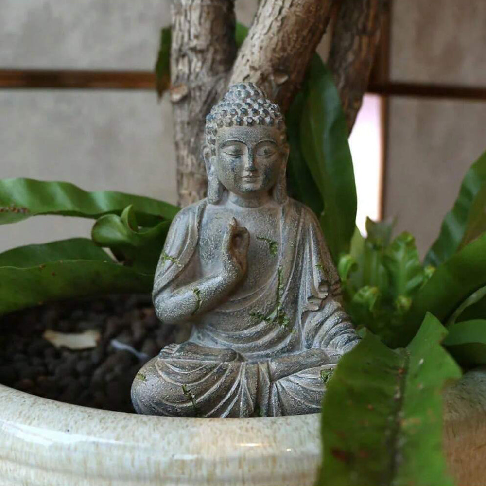 Bouddha japonais statue - 18 X 11 cm