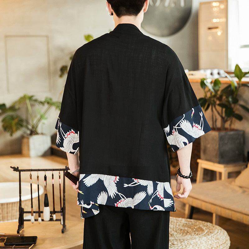 Cardigan Japonais Homme