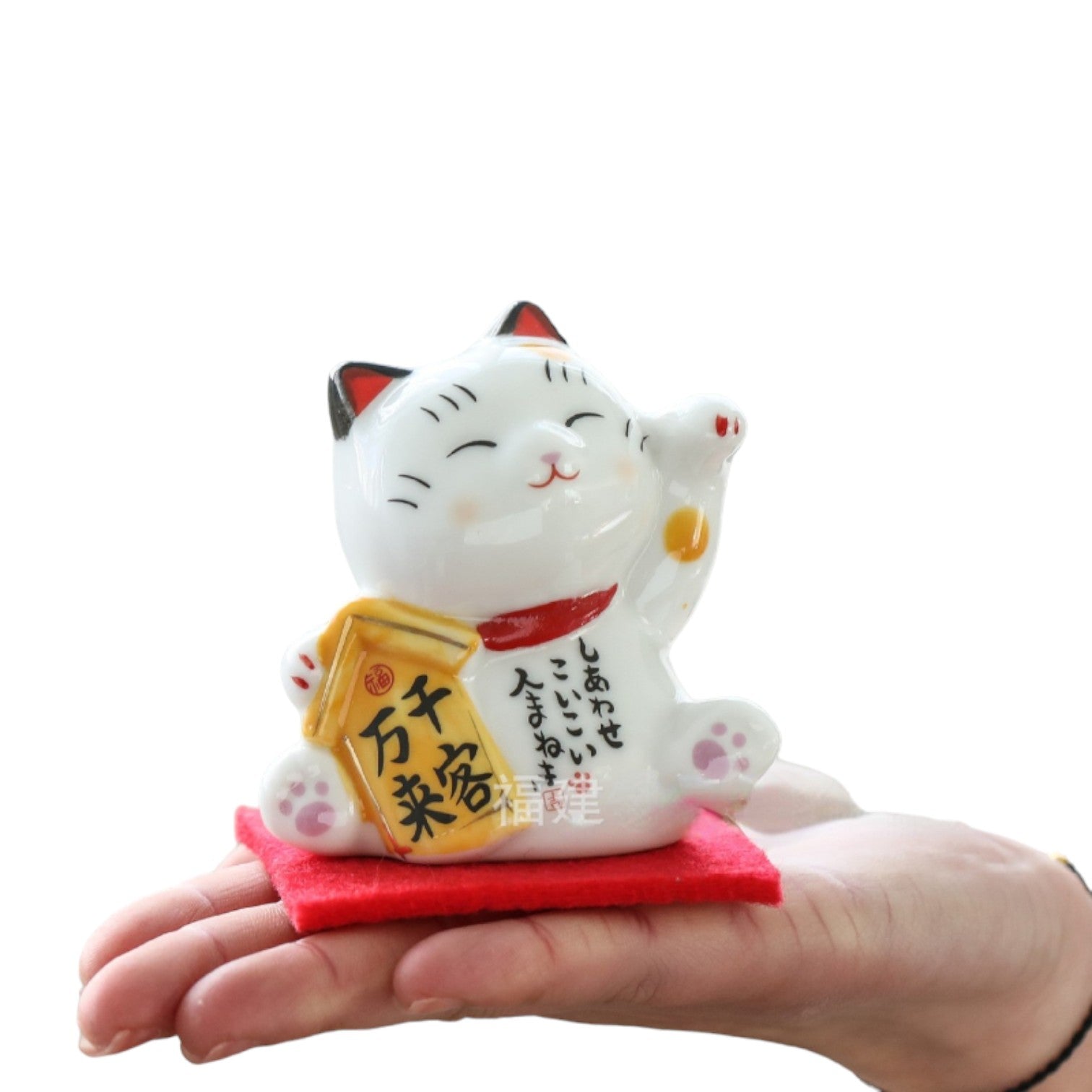 Chat japonais statue