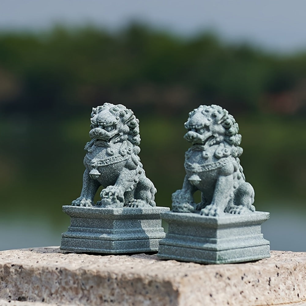 Chien japon statue