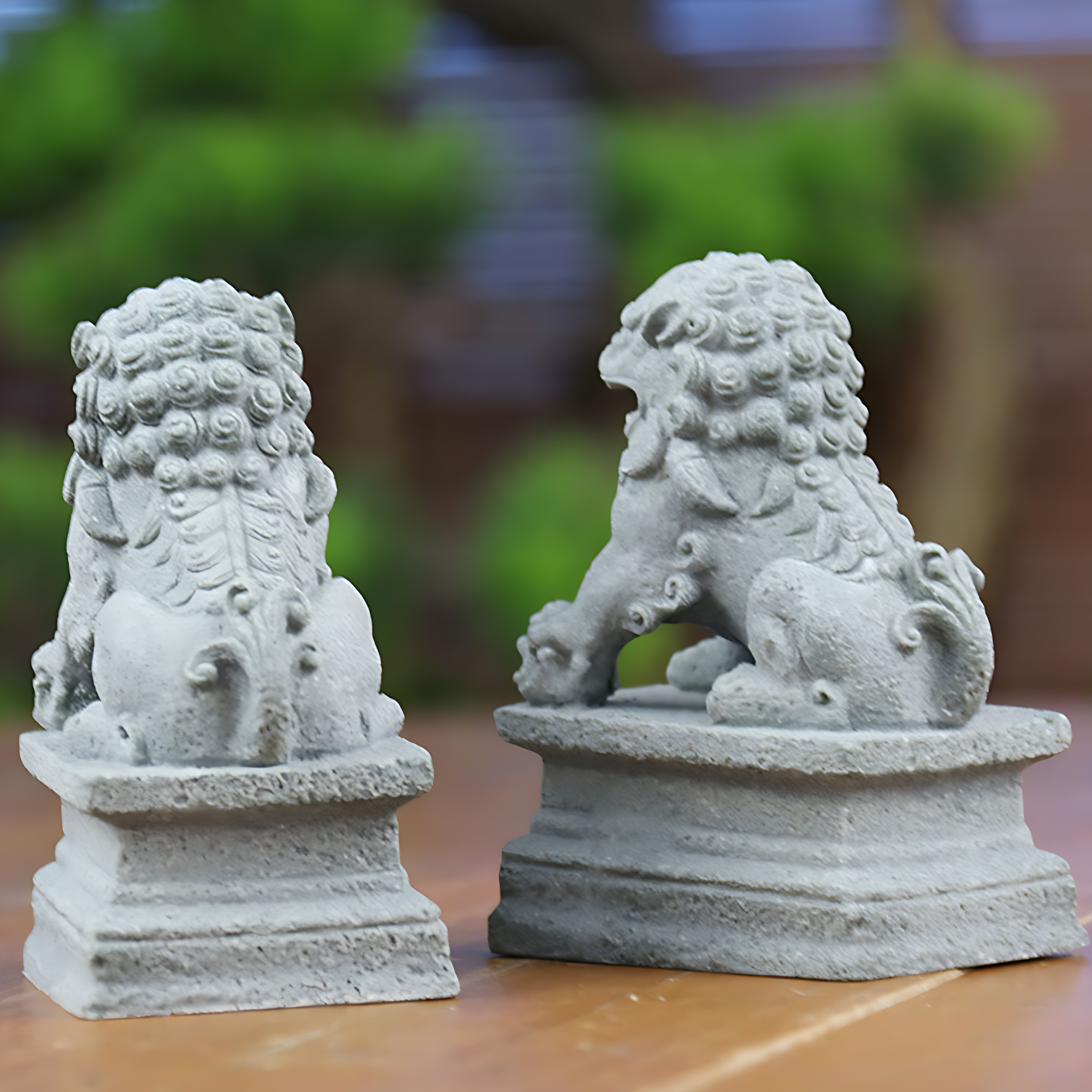 Chien japon statue