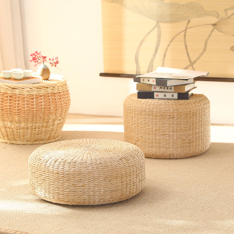 Coussin de Sol Rond Japonais