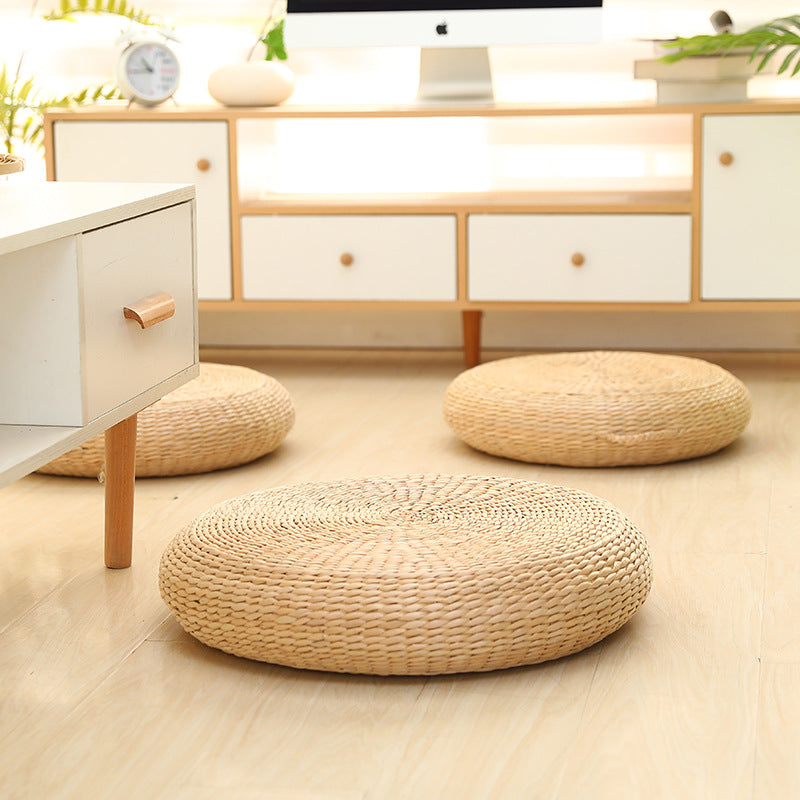 Coussin de Sol Rond Japonais - 40x10cm