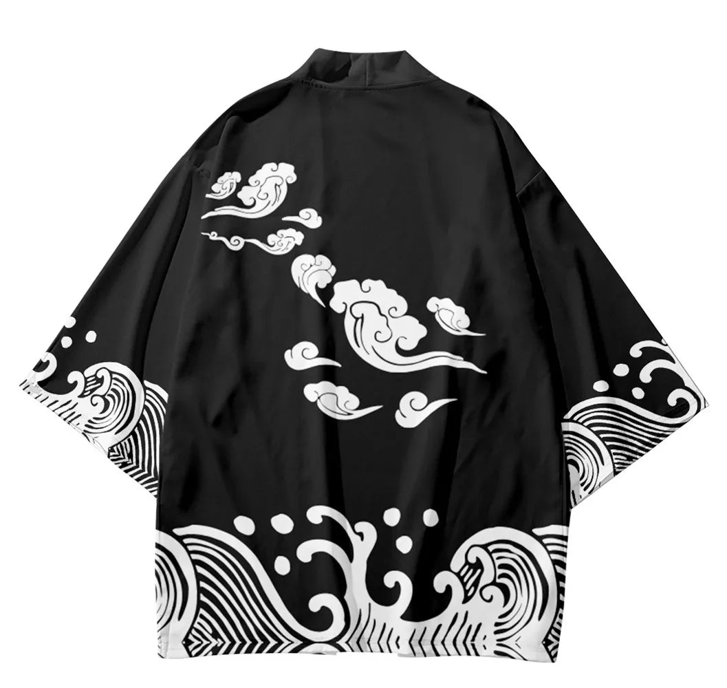 Ensemble de Kimono ’Clouding’