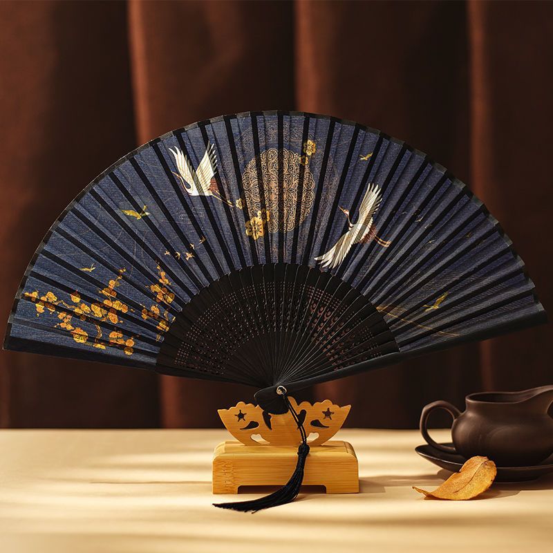 Éventail Motif Japonais - 13 X 24