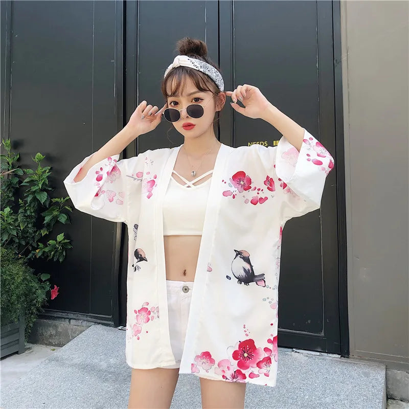 Geisha Cardigan ’Sakura x Geiko’