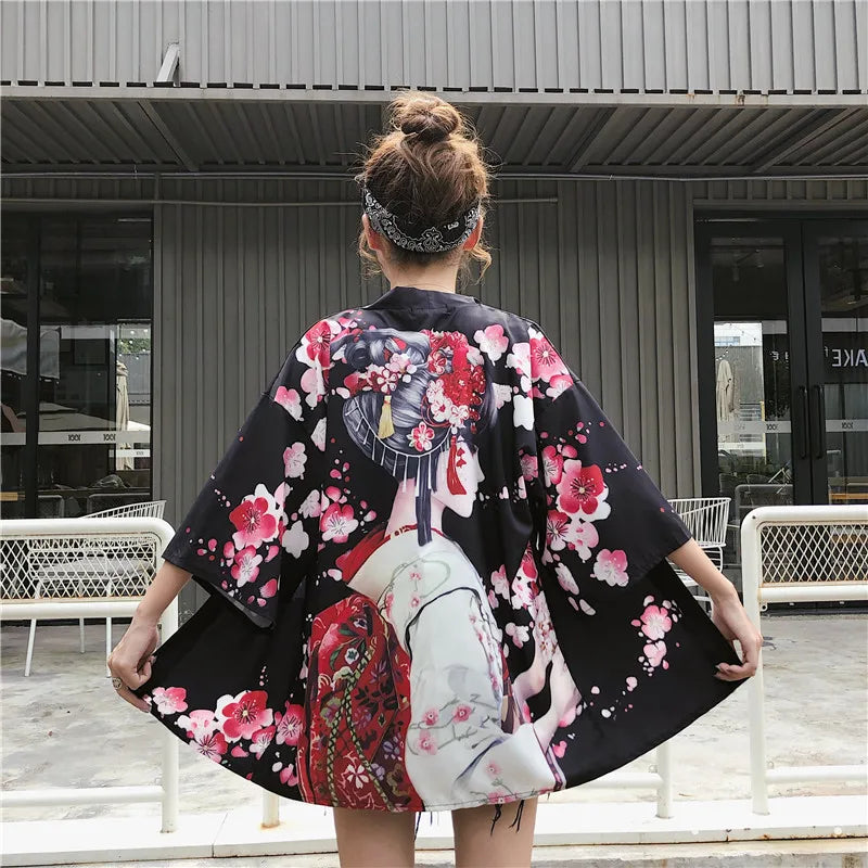 Geisha Cardigan ’Sakura x Geiko’
