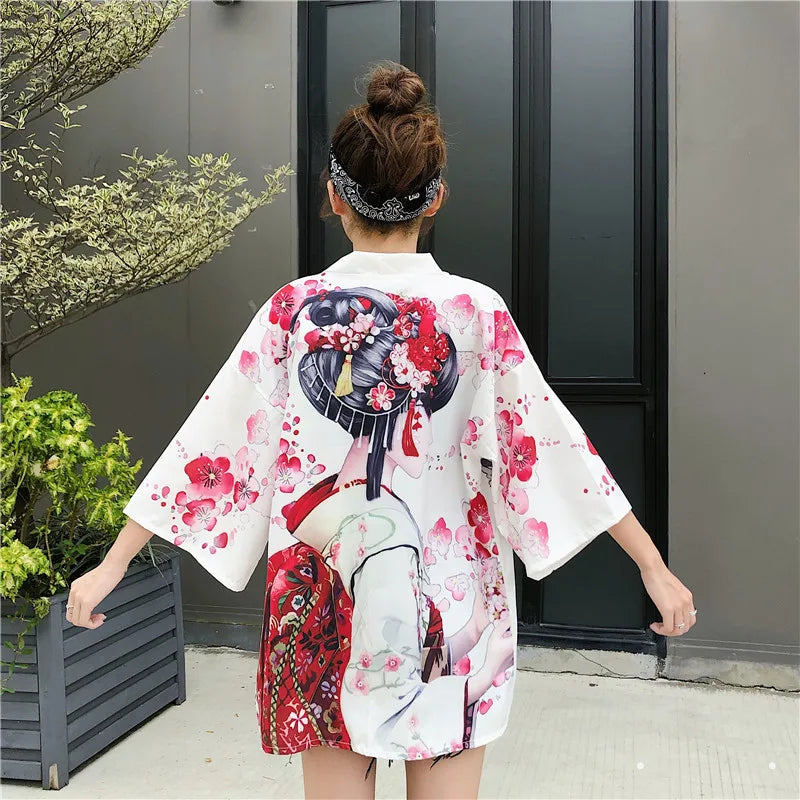 Geisha Cardigan ’Sakura x Geiko’