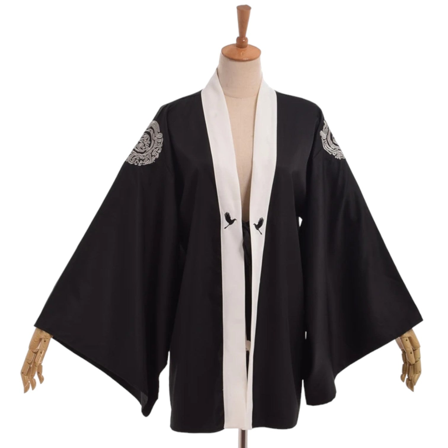 Haori Femme Noir - XXL