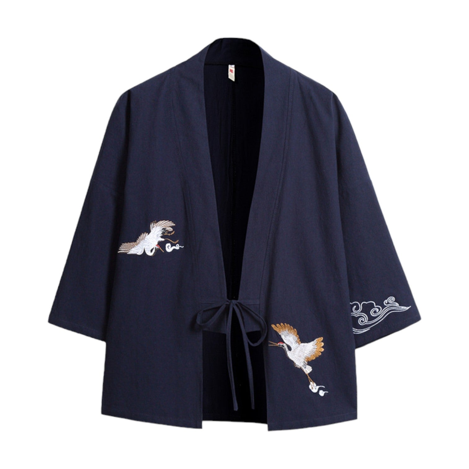Haori Kimono Cardigan - Bleu / S
