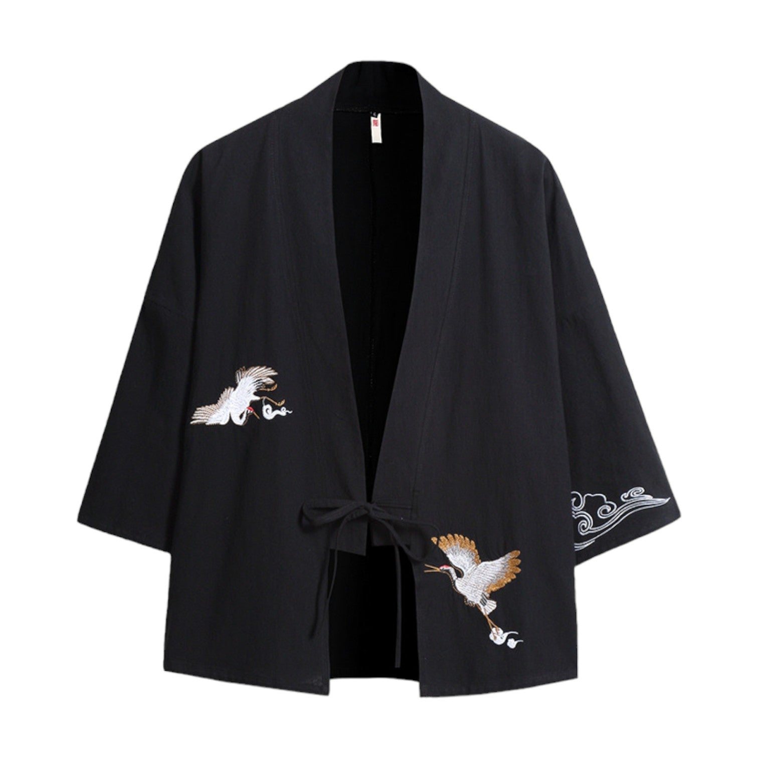 Haori Kimono Cardigan - Noir / S