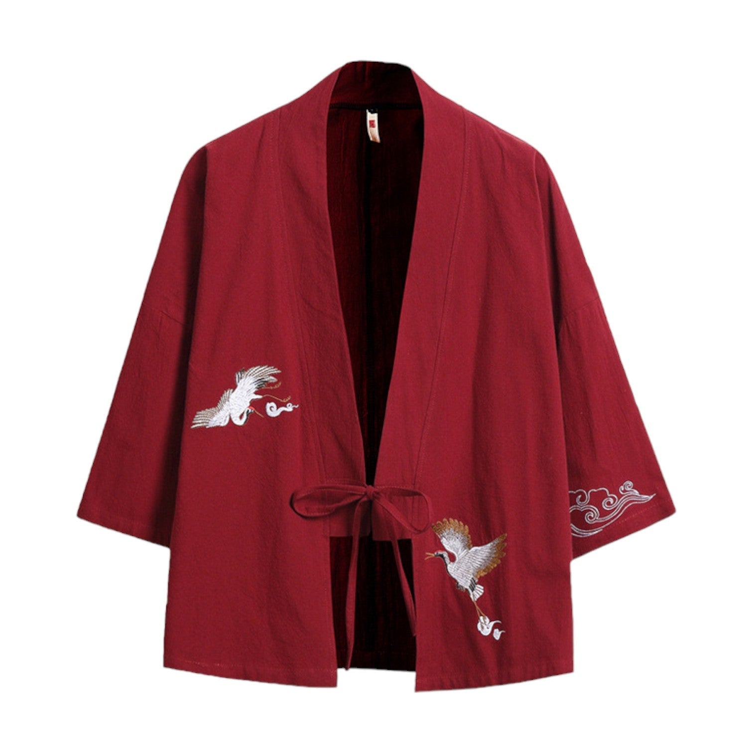 Haori Kimono Cardigan - Rouge / S