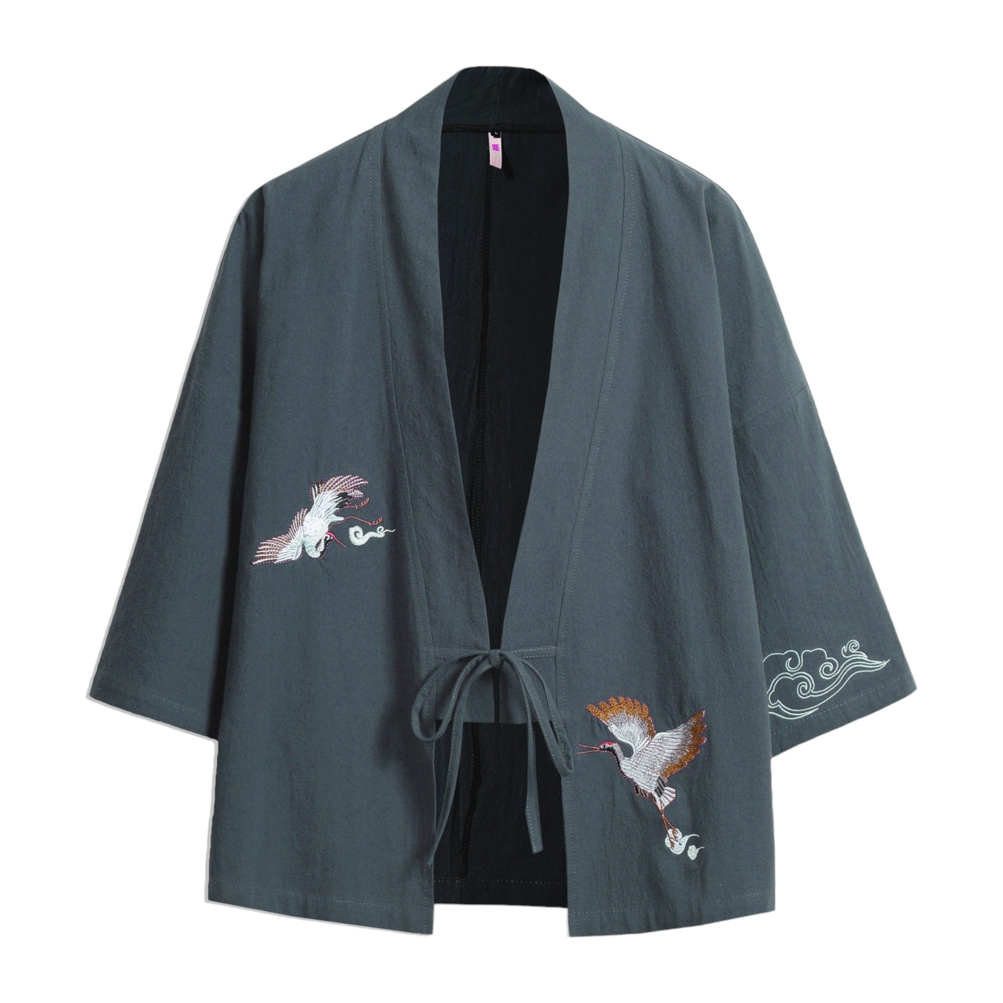 Haori Kimono Cardigan - Vert / S