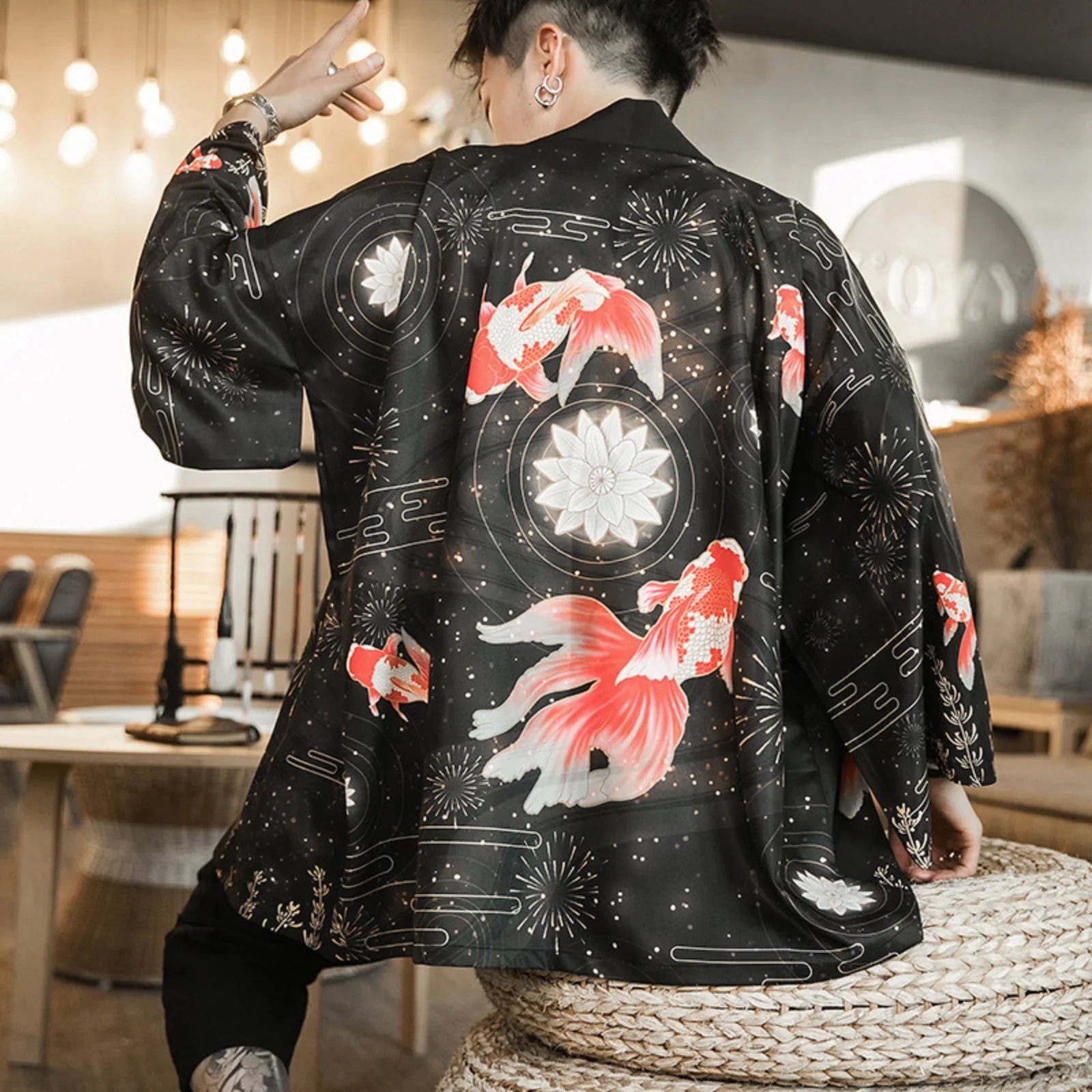 Haori Kimono Homme ’Sadao’ - S