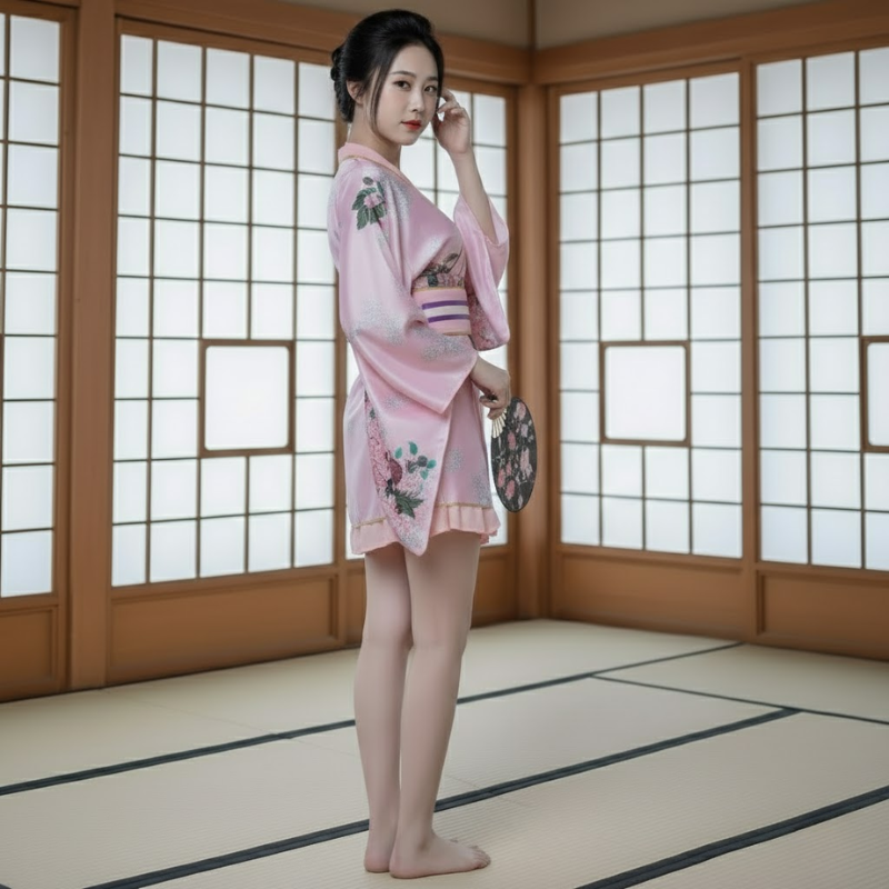 Kimono femme traditionnel