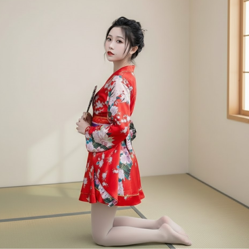 Kimono femme traditionnel