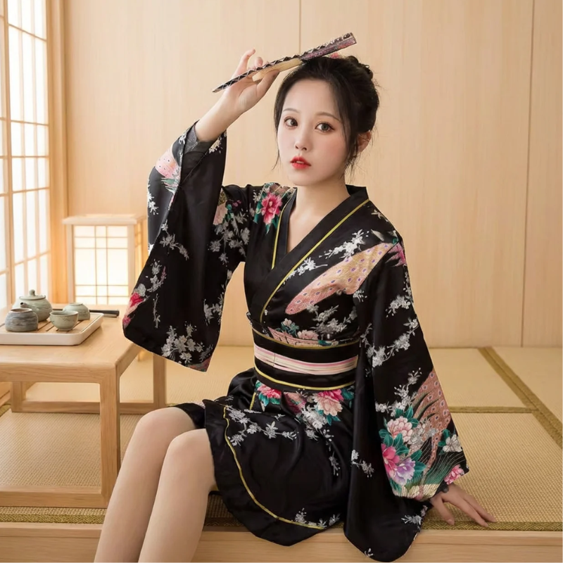 Kimono femme traditionnel