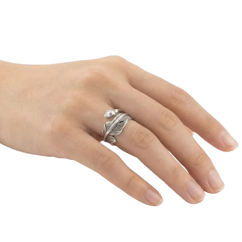 Bague flèche style japonaise