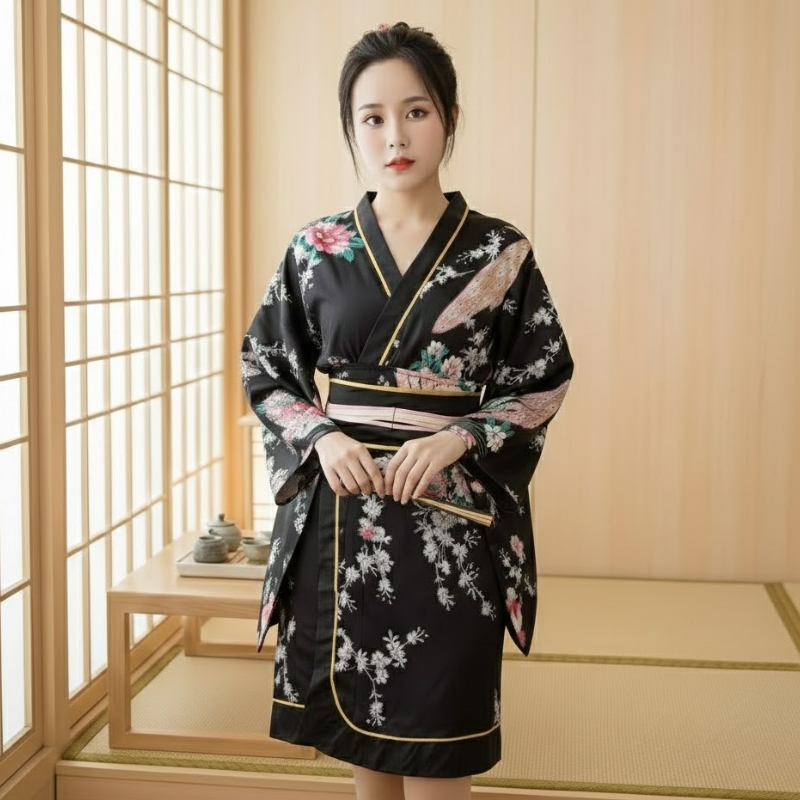 Kimono femme traditionnel