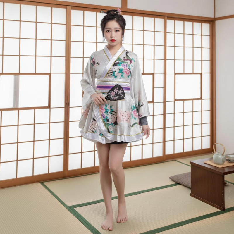 Kimono femme traditionnel