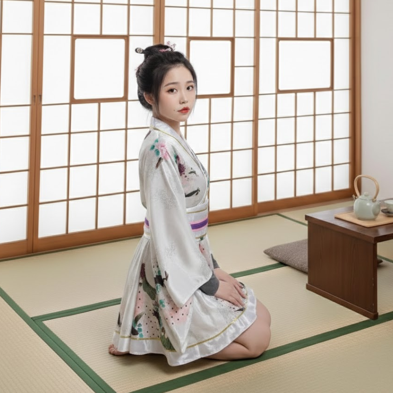 Kimono femme traditionnel