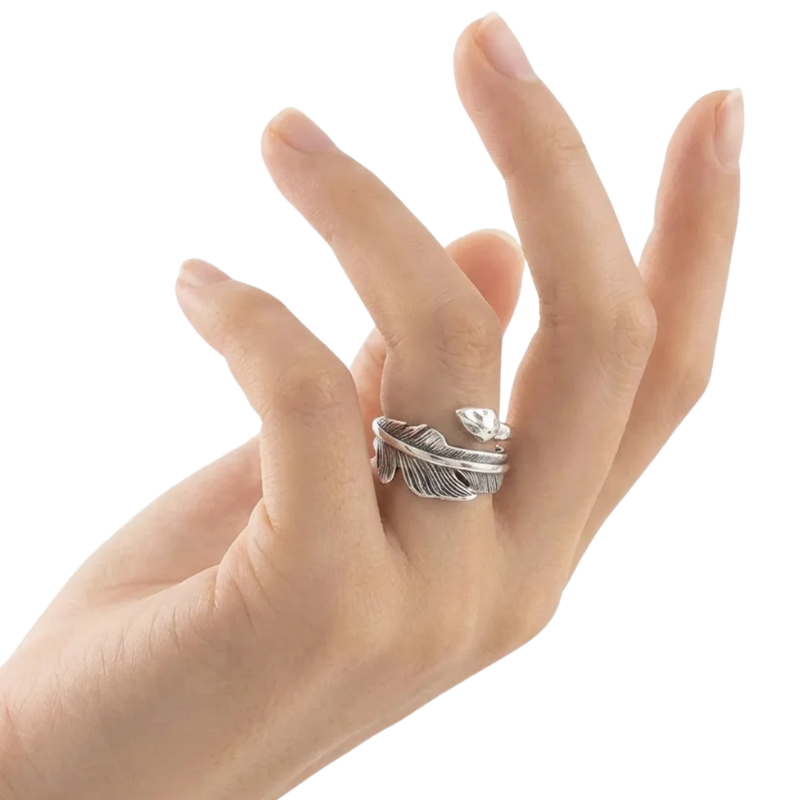 Bague flèche style japonaise