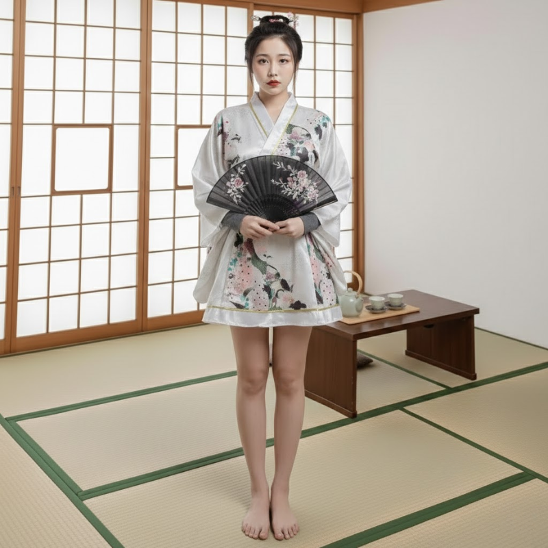 Kimono femme traditionnel