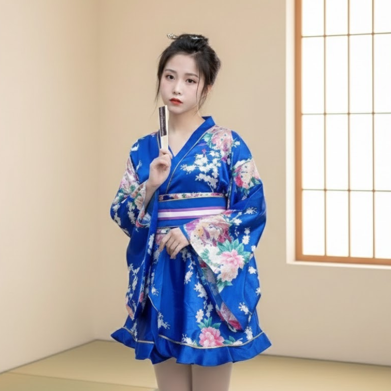 Kimono femme traditionnel