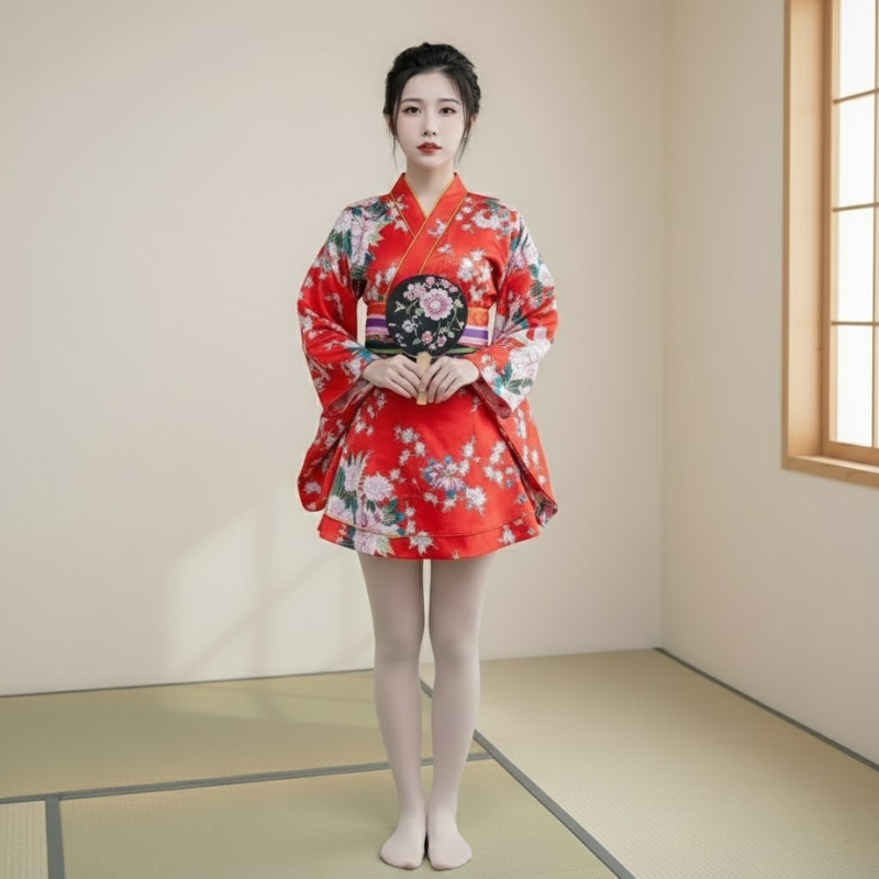 Kimono femme traditionnel