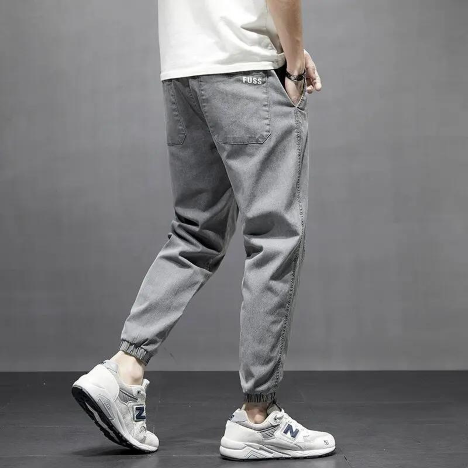 Jean Taille Élastique Homme