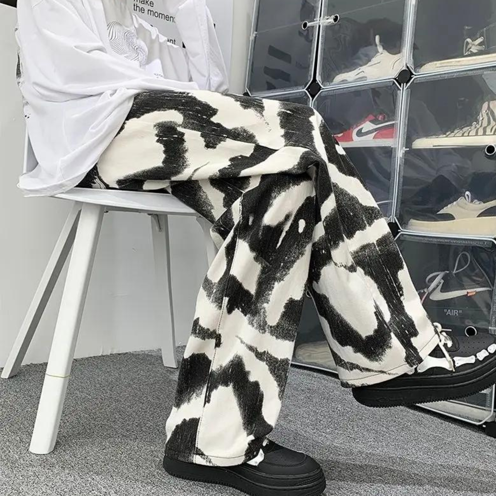 Jean Tie and Dye Homme