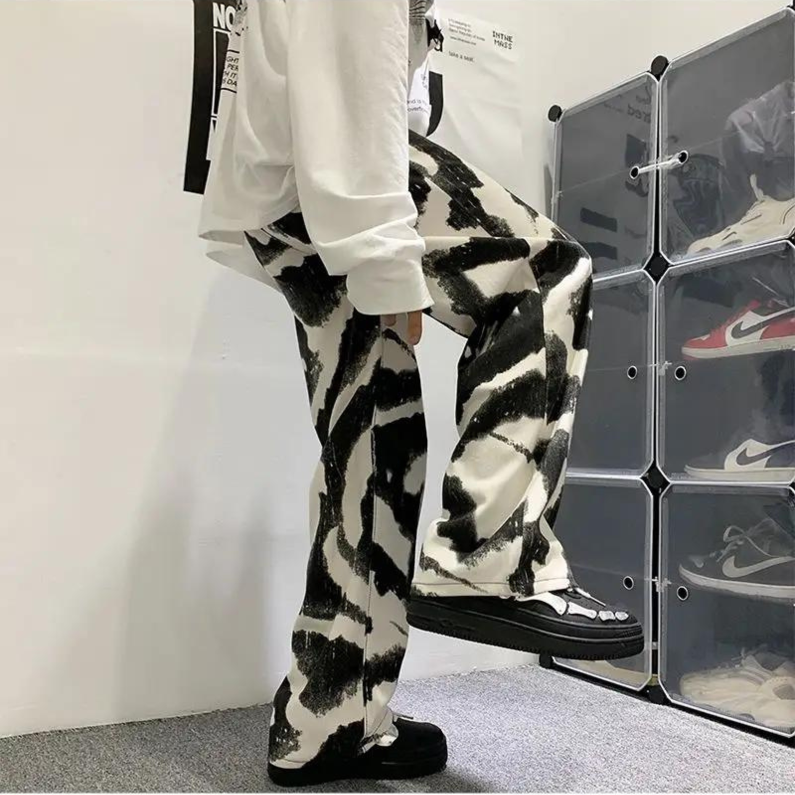 Jean Tie and Dye Homme