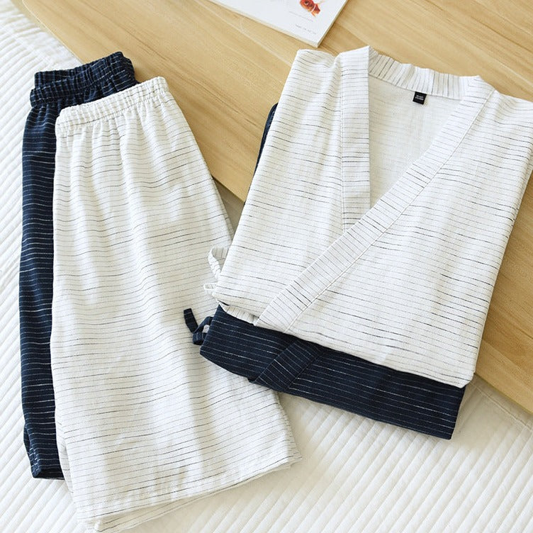 Jinbei Homme Bleu ’Samura Set’