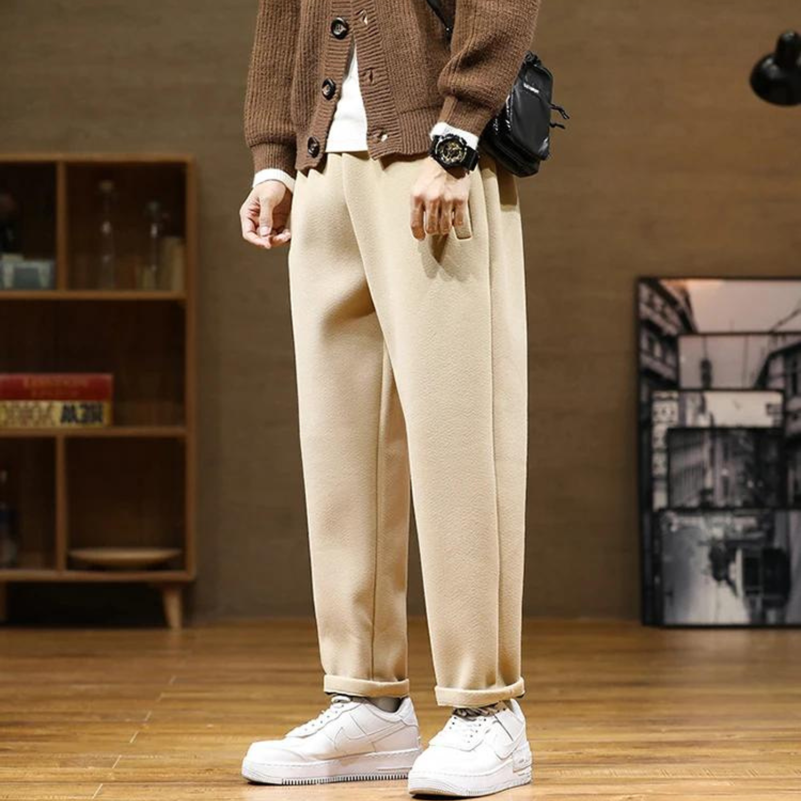 Jogging Confortable - Beige / M