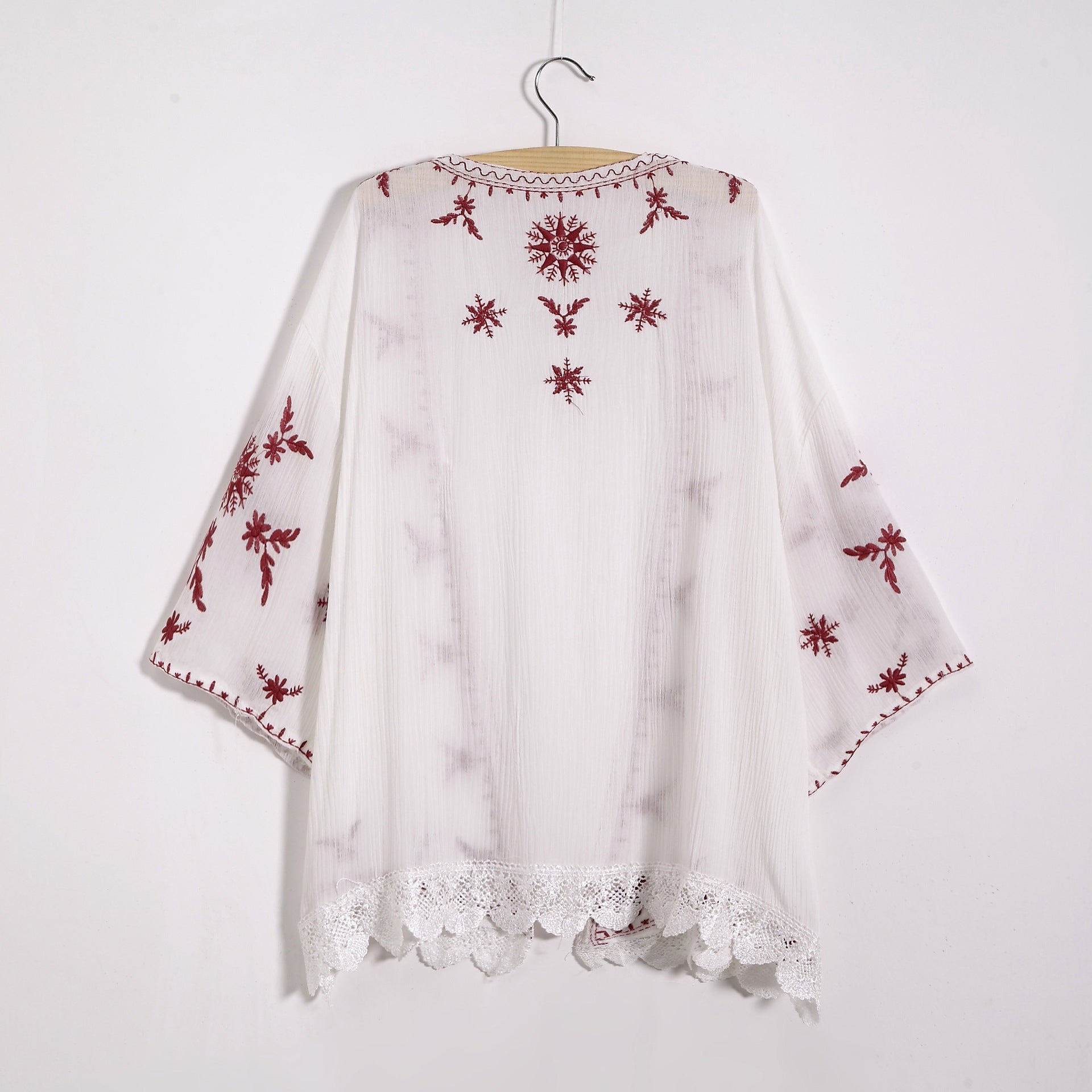 Kimono Dentelle Blanc