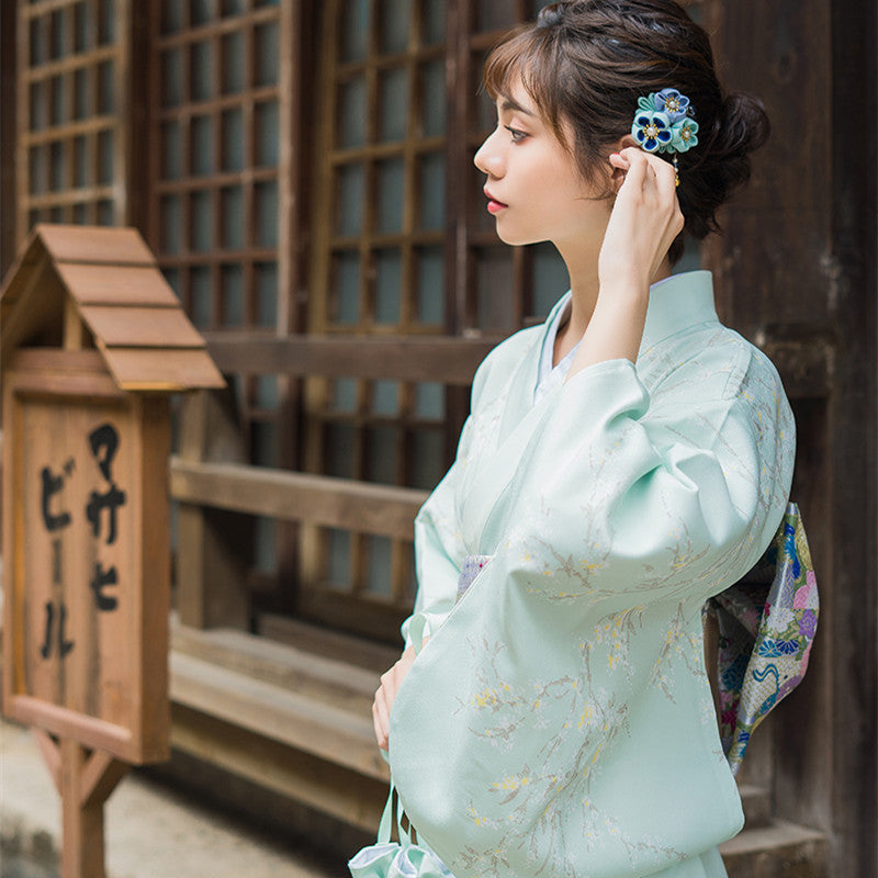 Kimono Femme Japonais Traditionnel - Taille unique