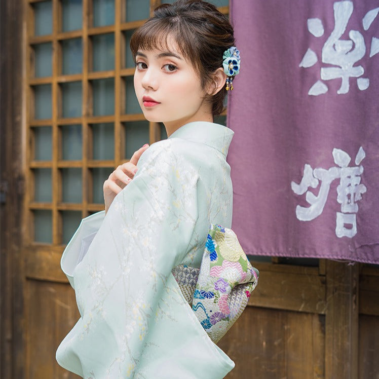 Kimono Femme Japonais Traditionnel - Taille unique