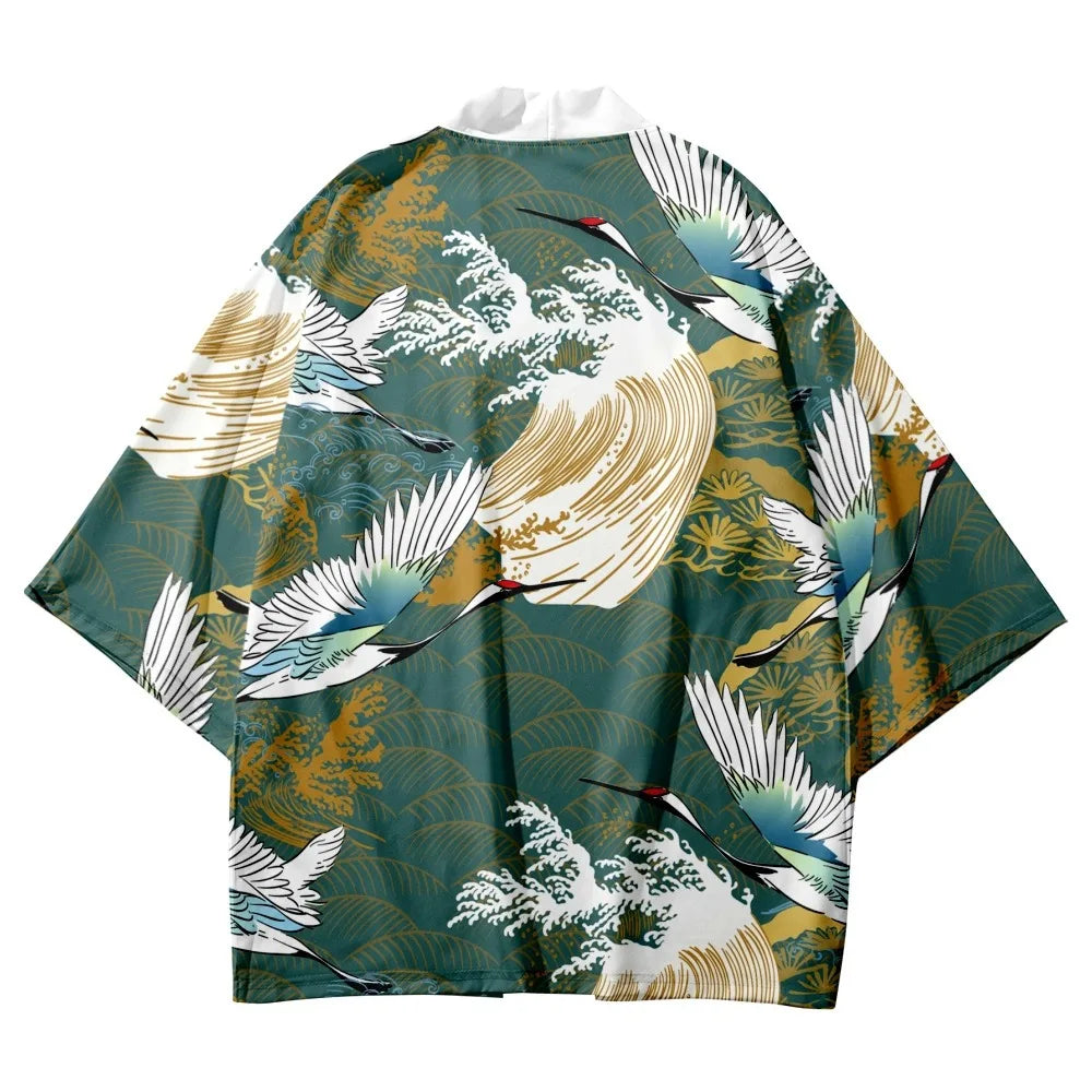 Kimono Japonais Femme Court - S