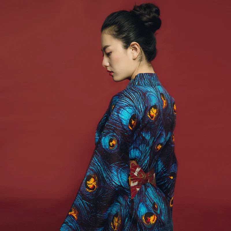 Kimono Japonais Femme Long