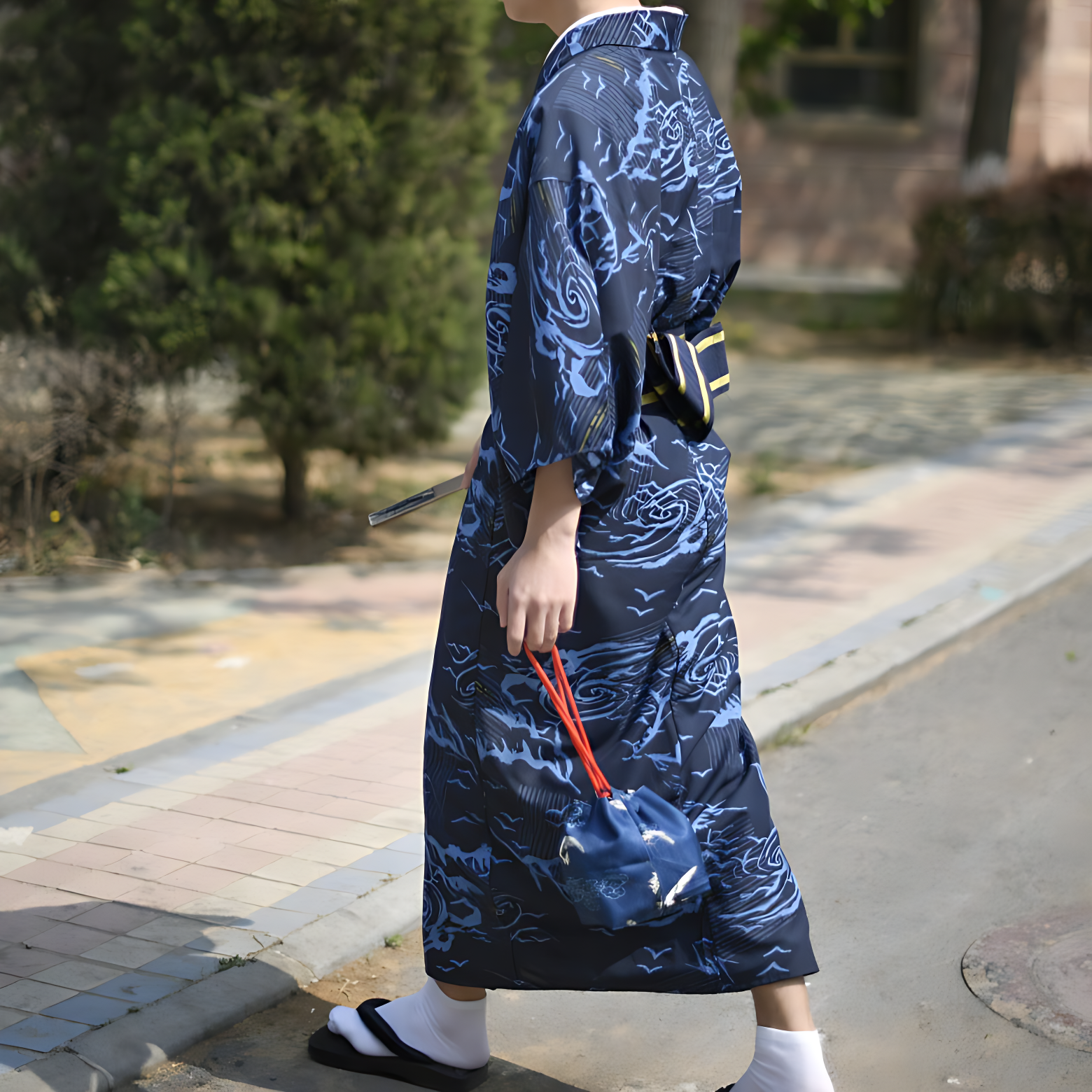Kimono Long Homme