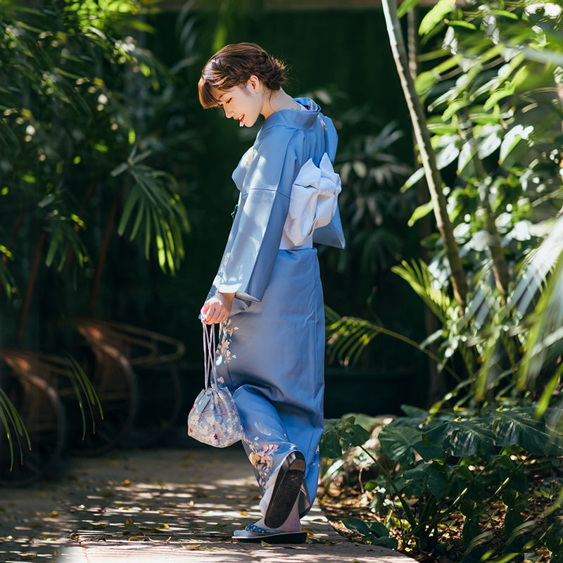 kimono yukata femme - Taille unique: 140cm