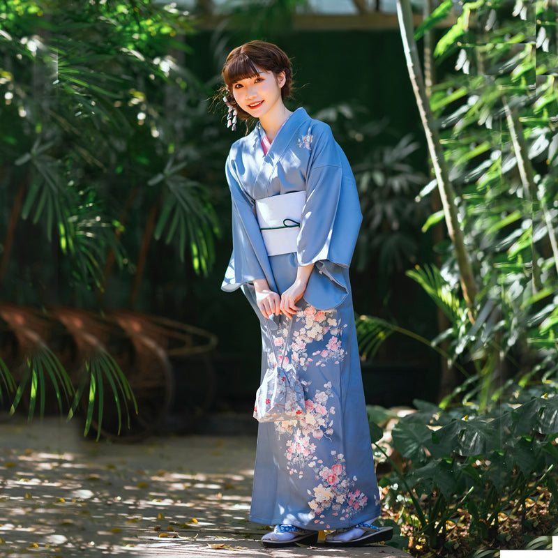 kimono yukata femme - Taille unique: 140cm